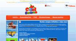 Desktop Screenshot of juegos-inflables.com.mx